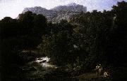 Joseph Anton Koch Mountain Scene painting